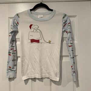 Hanna Andersson X Peanuts Long Sleeve Pajama Top
